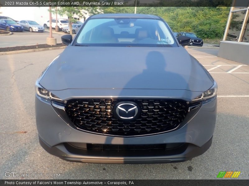 Polymetal Gray / Black 2023 Mazda CX-5 S Carbon Edition AWD