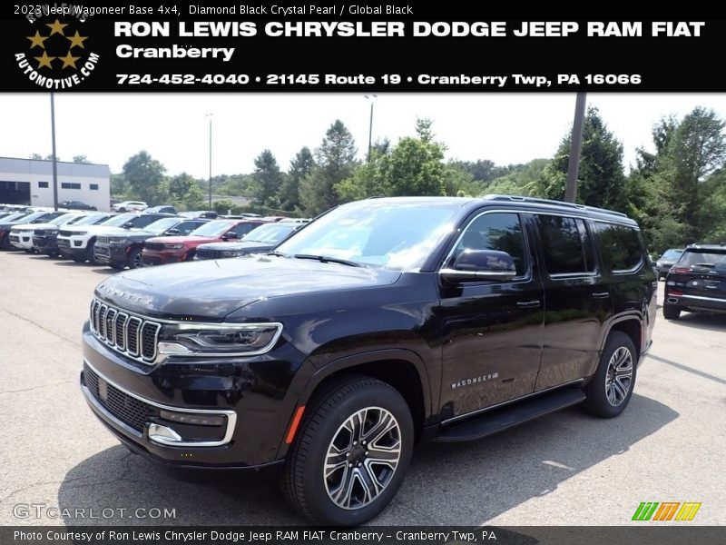 Diamond Black Crystal Pearl / Global Black 2023 Jeep Wagoneer Base 4x4