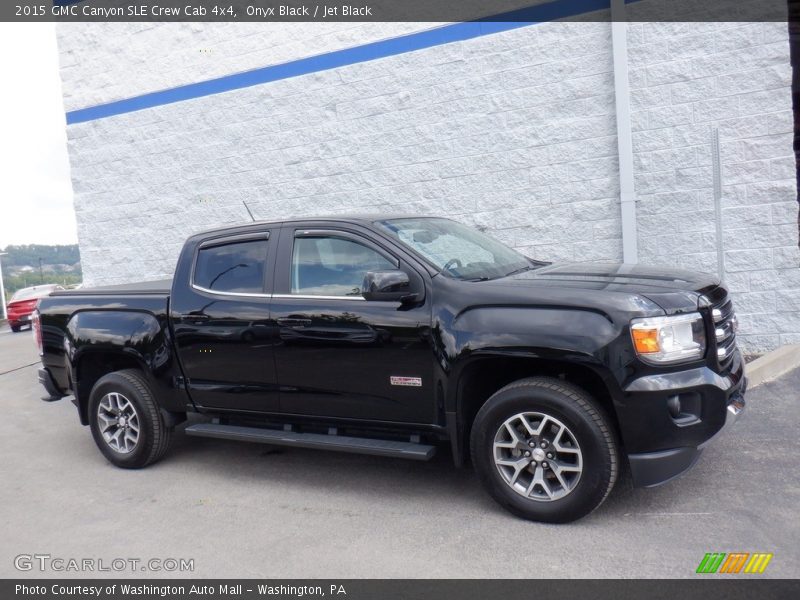  2015 Canyon SLE Crew Cab 4x4 Onyx Black