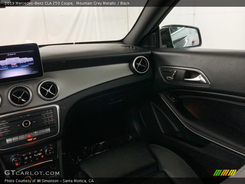 Mountain Grey Metallic / Black 2019 Mercedes-Benz CLA 250 Coupe