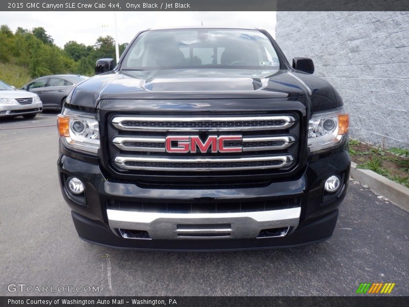 Onyx Black / Jet Black 2015 GMC Canyon SLE Crew Cab 4x4