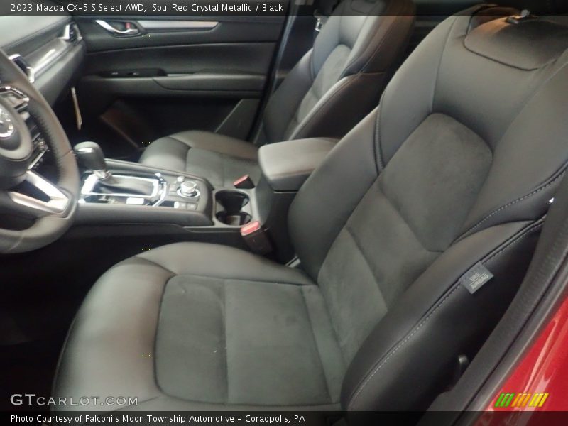 Soul Red Crystal Metallic / Black 2023 Mazda CX-5 S Select AWD