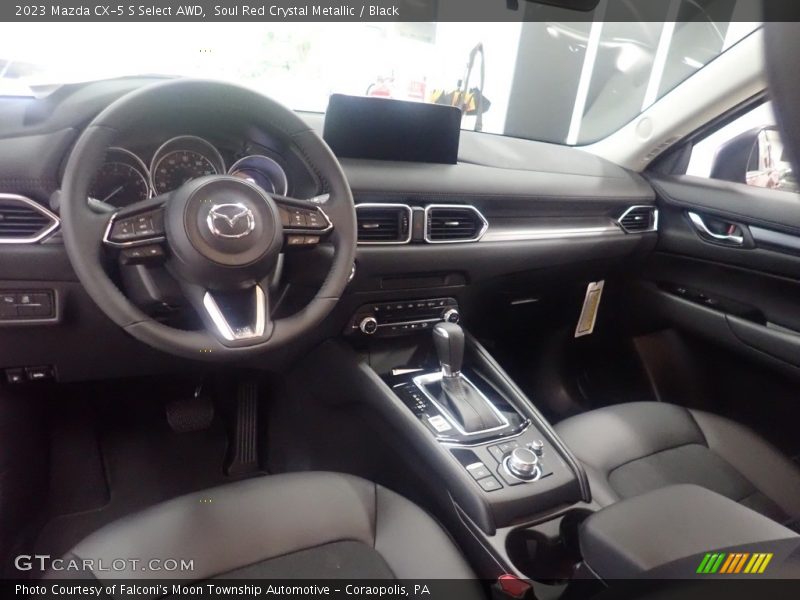 Soul Red Crystal Metallic / Black 2023 Mazda CX-5 S Select AWD