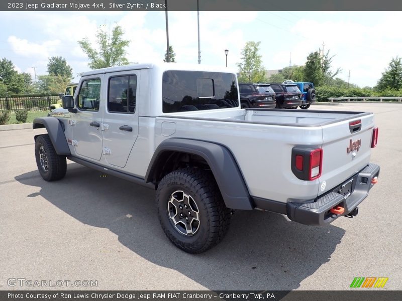Silver Zynith / Black 2023 Jeep Gladiator Mojave 4x4