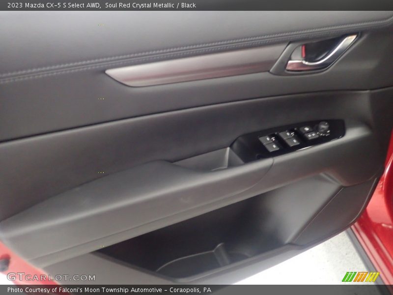 Soul Red Crystal Metallic / Black 2023 Mazda CX-5 S Select AWD