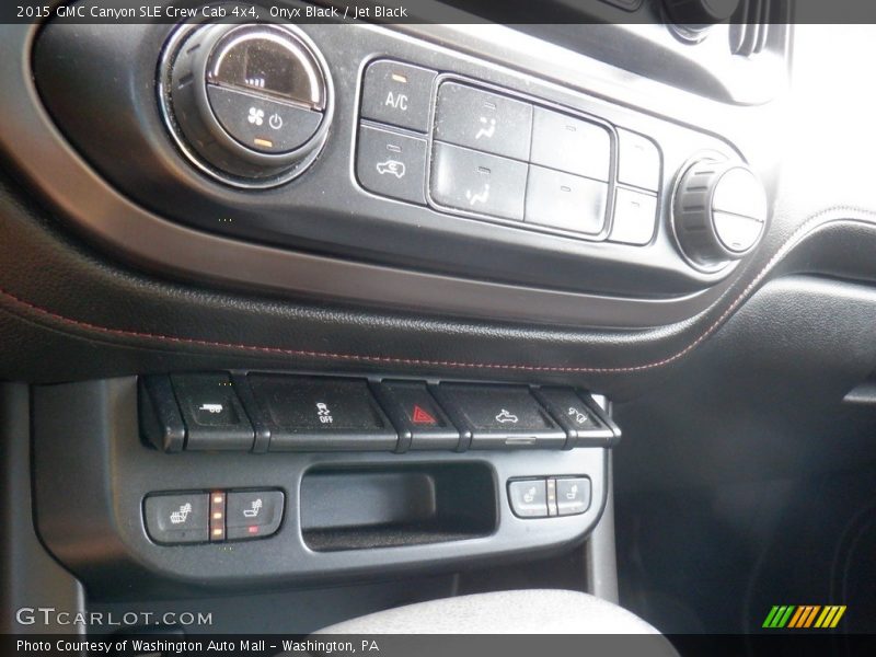 Controls of 2015 Canyon SLE Crew Cab 4x4