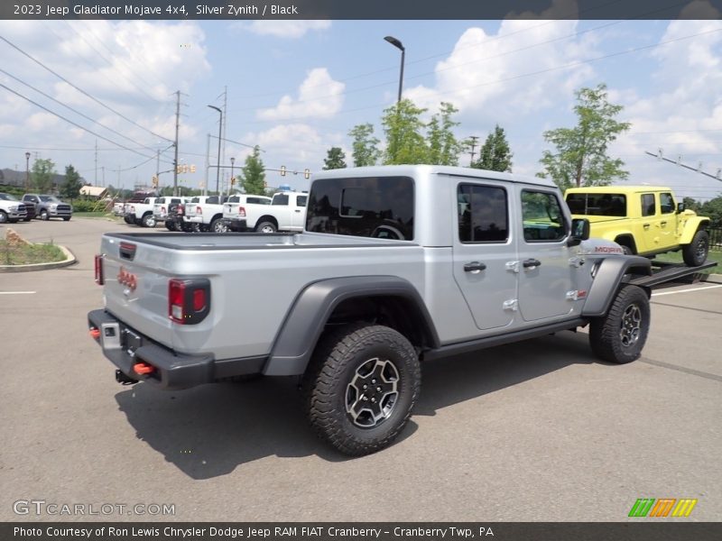 Silver Zynith / Black 2023 Jeep Gladiator Mojave 4x4