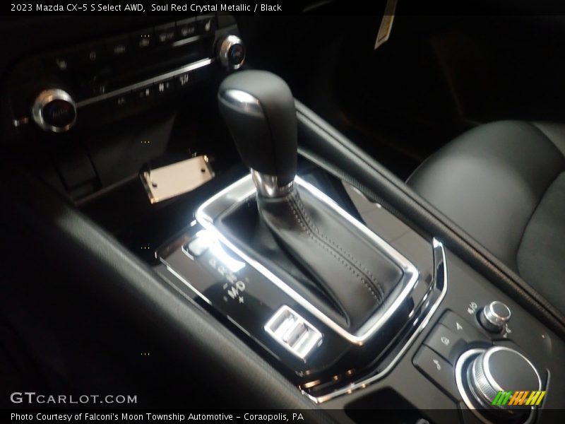 Soul Red Crystal Metallic / Black 2023 Mazda CX-5 S Select AWD