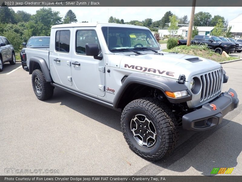 Silver Zynith / Black 2023 Jeep Gladiator Mojave 4x4