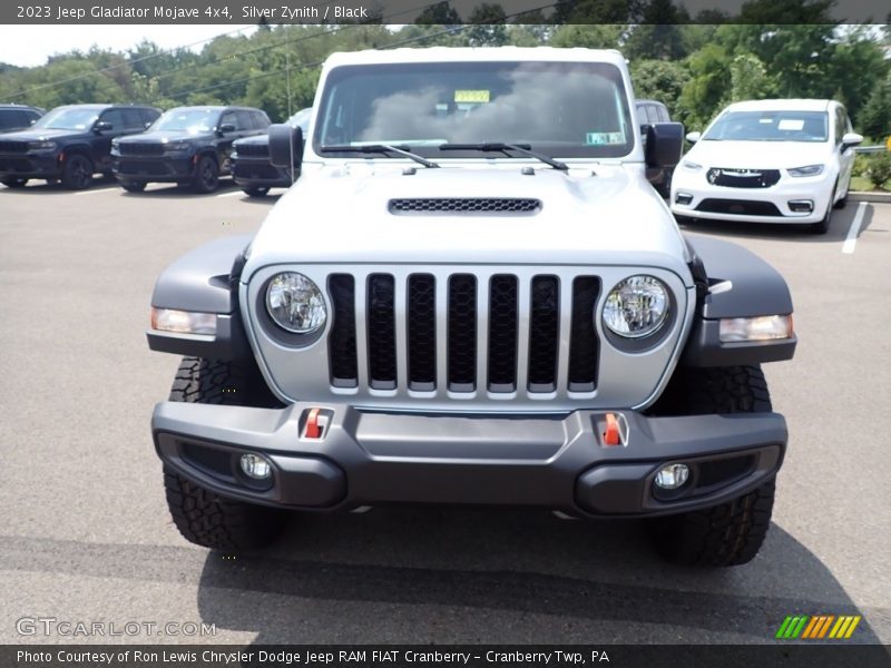 Silver Zynith / Black 2023 Jeep Gladiator Mojave 4x4