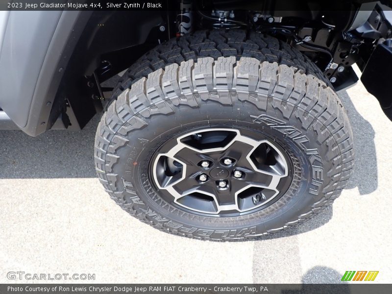 Silver Zynith / Black 2023 Jeep Gladiator Mojave 4x4