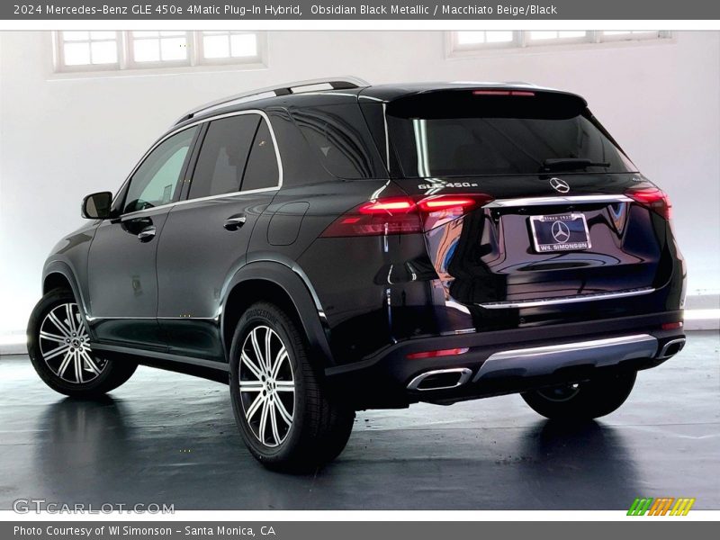 Obsidian Black Metallic / Macchiato Beige/Black 2024 Mercedes-Benz GLE 450e 4Matic Plug-In Hybrid