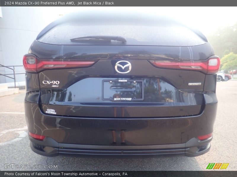 Jet Black Mica / Black 2024 Mazda CX-90 Preferred Plus AWD