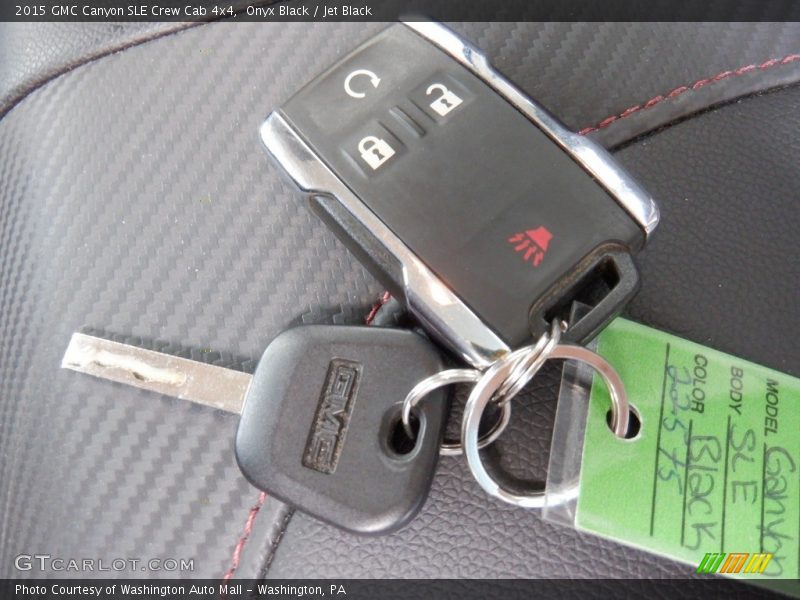 Keys of 2015 Canyon SLE Crew Cab 4x4