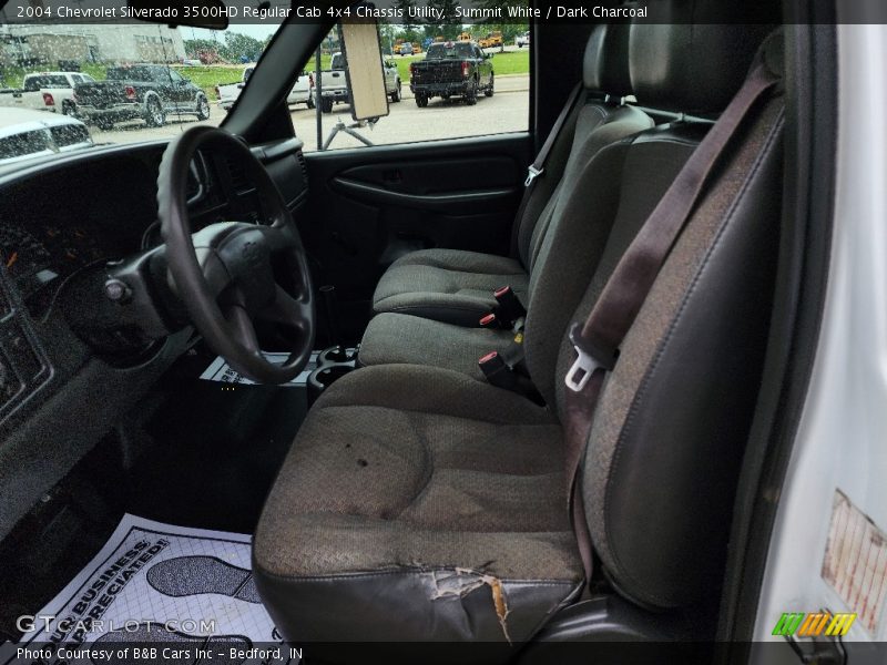 Summit White / Dark Charcoal 2004 Chevrolet Silverado 3500HD Regular Cab 4x4 Chassis Utility