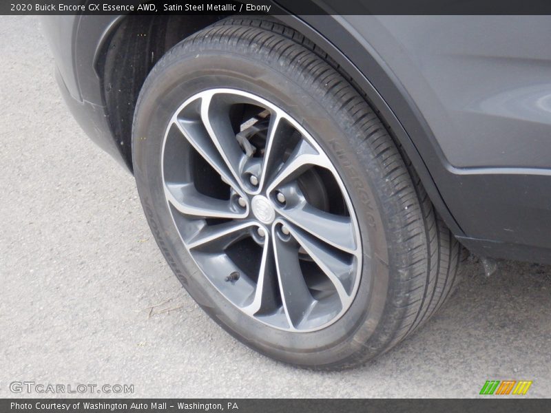Satin Steel Metallic / Ebony 2020 Buick Encore GX Essence AWD