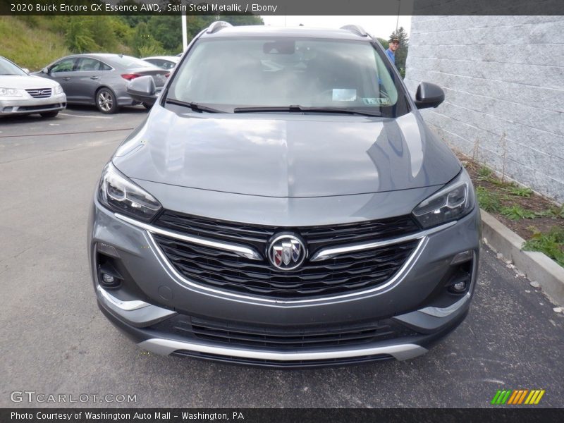 Satin Steel Metallic / Ebony 2020 Buick Encore GX Essence AWD