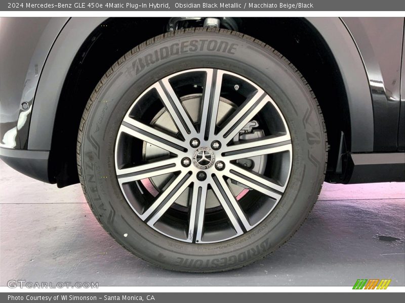 Obsidian Black Metallic / Macchiato Beige/Black 2024 Mercedes-Benz GLE 450e 4Matic Plug-In Hybrid