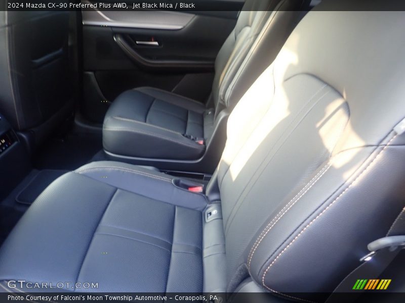Jet Black Mica / Black 2024 Mazda CX-90 Preferred Plus AWD