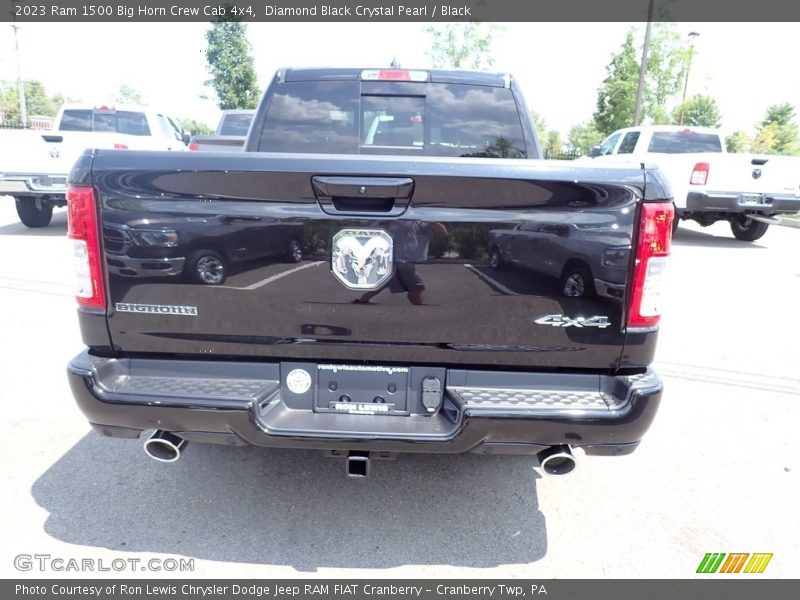 Diamond Black Crystal Pearl / Black 2023 Ram 1500 Big Horn Crew Cab 4x4