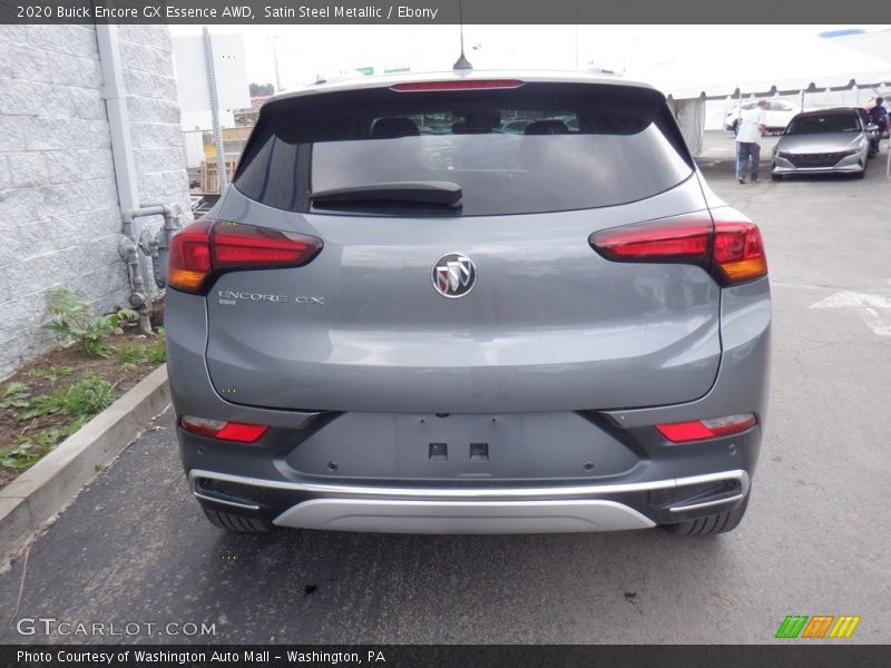 Satin Steel Metallic / Ebony 2020 Buick Encore GX Essence AWD