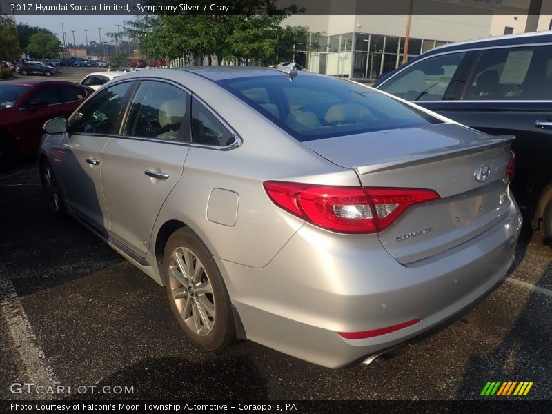 Symphony Silver / Gray 2017 Hyundai Sonata Limited
