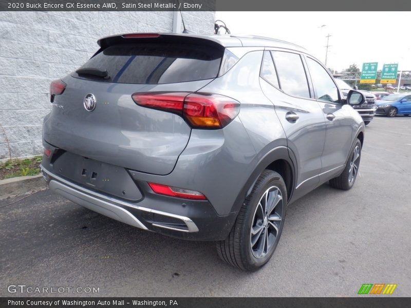 Satin Steel Metallic / Ebony 2020 Buick Encore GX Essence AWD