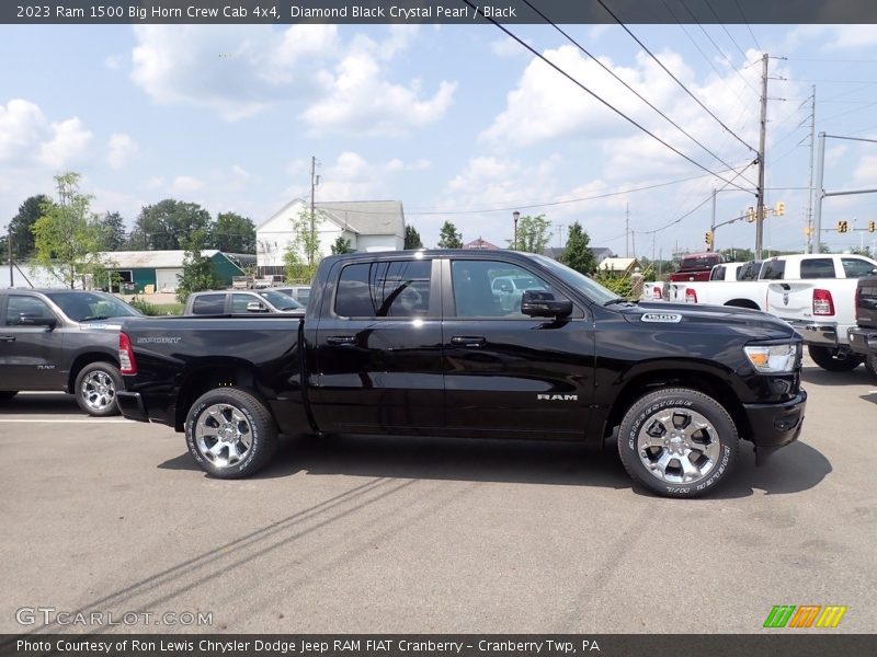  2023 1500 Big Horn Crew Cab 4x4 Diamond Black Crystal Pearl