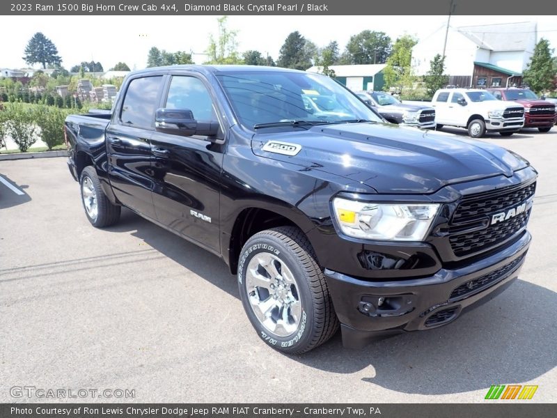 Front 3/4 View of 2023 1500 Big Horn Crew Cab 4x4