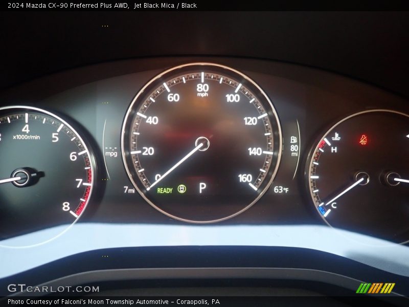  2024 CX-90 Preferred Plus AWD Preferred Plus AWD Gauges