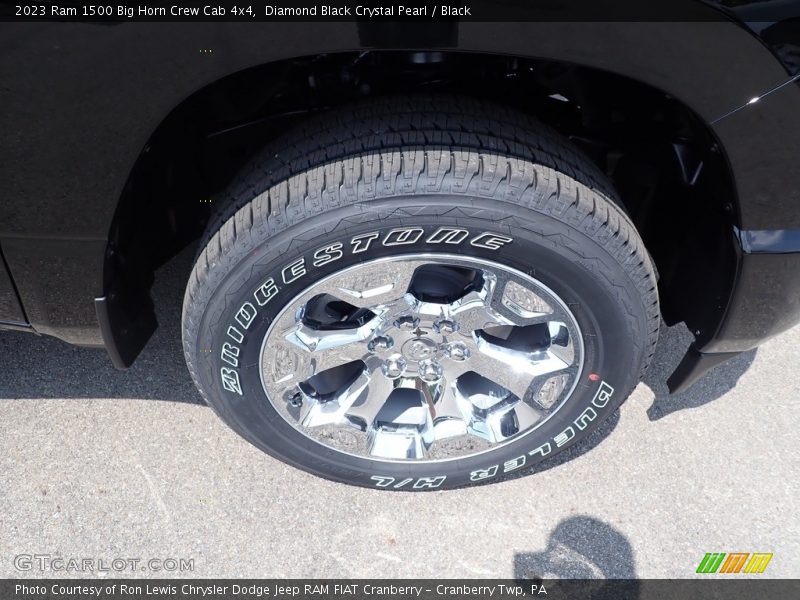 Diamond Black Crystal Pearl / Black 2023 Ram 1500 Big Horn Crew Cab 4x4