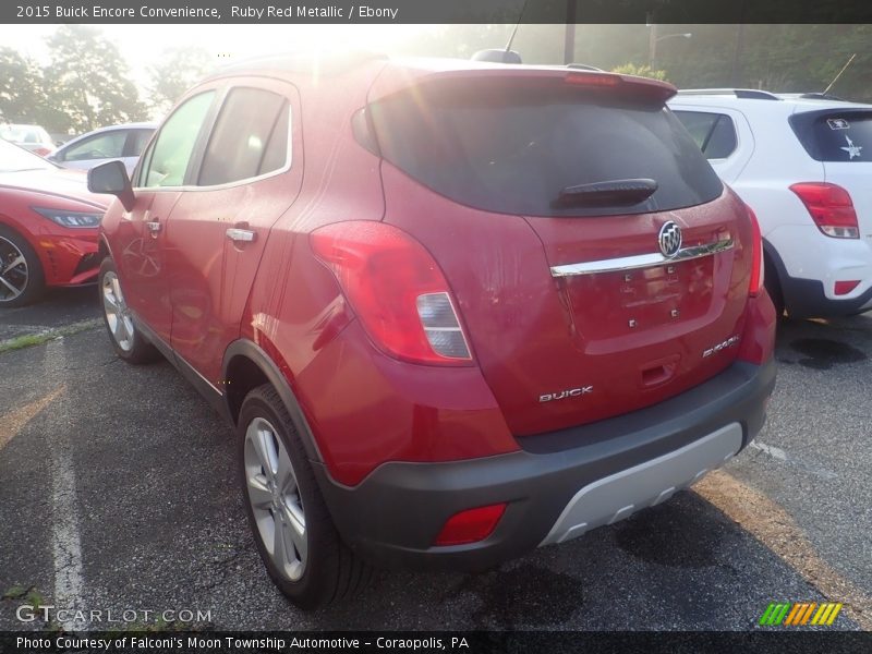 Ruby Red Metallic / Ebony 2015 Buick Encore Convenience