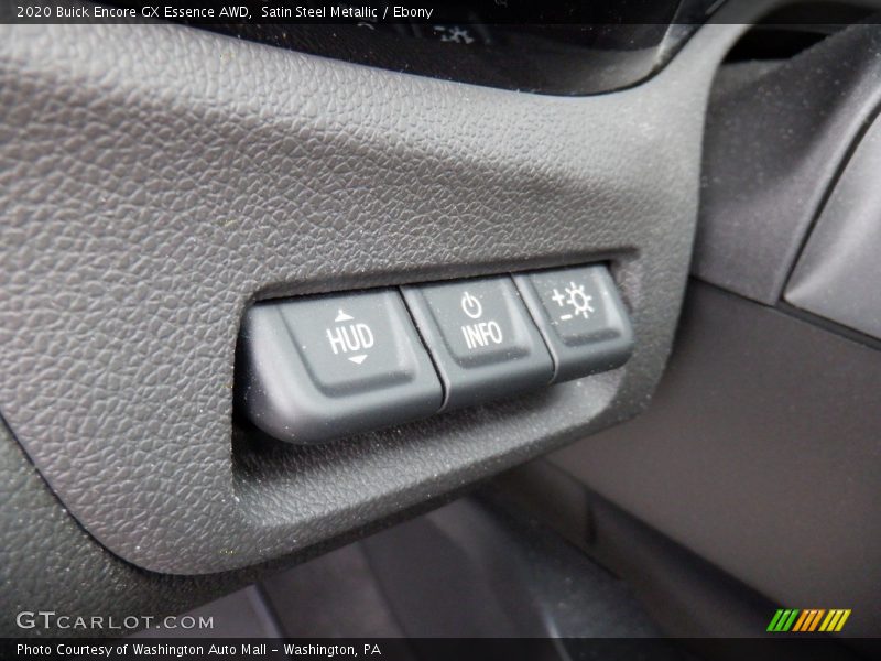 Controls of 2020 Encore GX Essence AWD