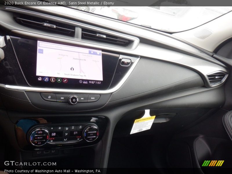 Satin Steel Metallic / Ebony 2020 Buick Encore GX Essence AWD