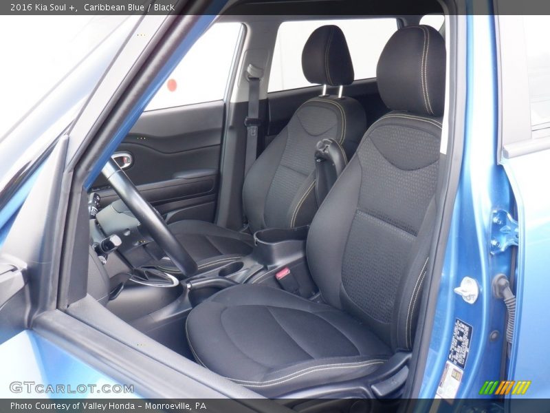 Caribbean Blue / Black 2016 Kia Soul +