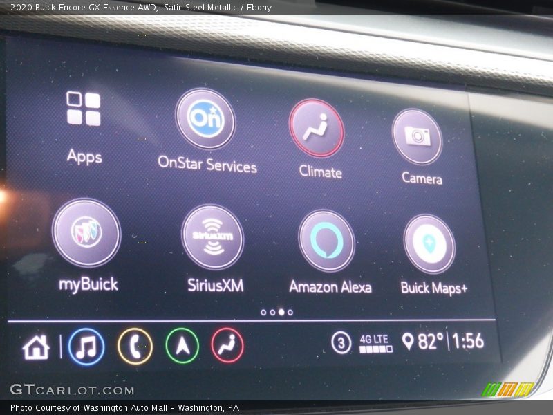 Satin Steel Metallic / Ebony 2020 Buick Encore GX Essence AWD