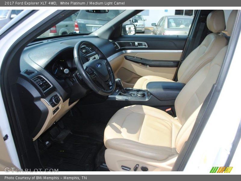  2017 Explorer XLT 4WD Medium Light Camel Interior