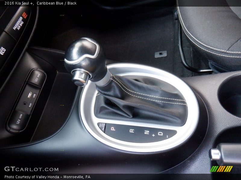 Caribbean Blue / Black 2016 Kia Soul +