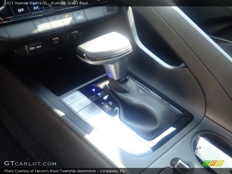 Ecotronic Gray / Black 2023 Hyundai Elantra SEL