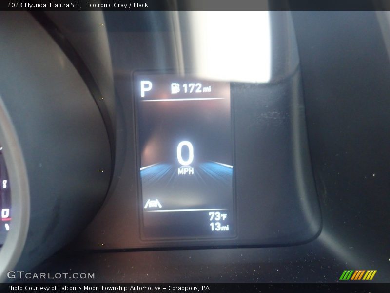 Ecotronic Gray / Black 2023 Hyundai Elantra SEL