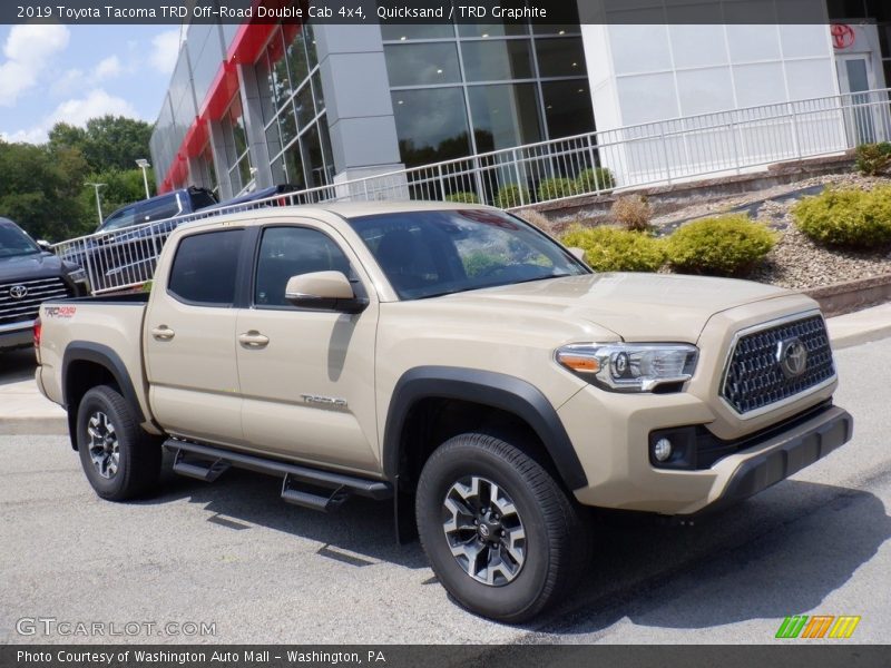 Front 3/4 View of 2019 Tacoma TRD Off-Road Double Cab 4x4