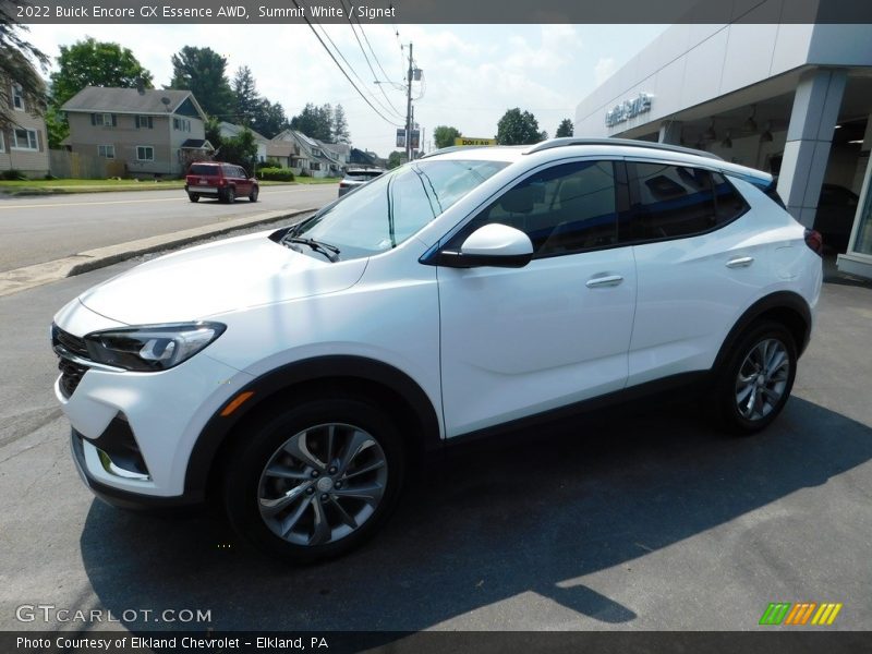Summit White / Signet 2022 Buick Encore GX Essence AWD