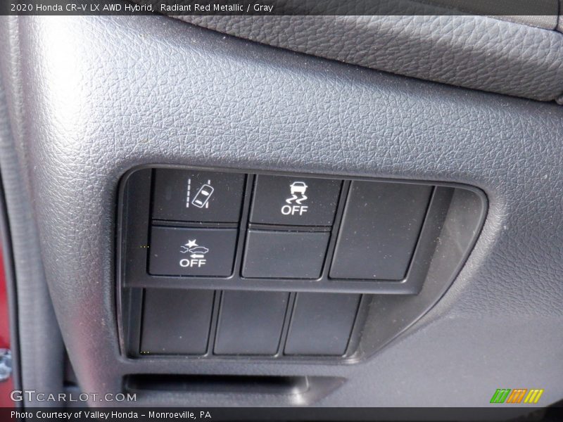 Controls of 2020 CR-V LX AWD Hybrid