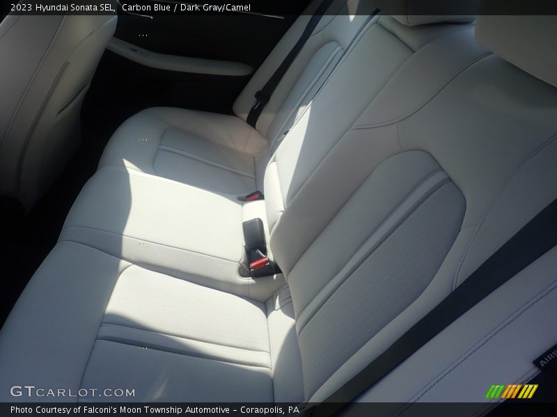 Carbon Blue / Dark Gray/Camel 2023 Hyundai Sonata SEL