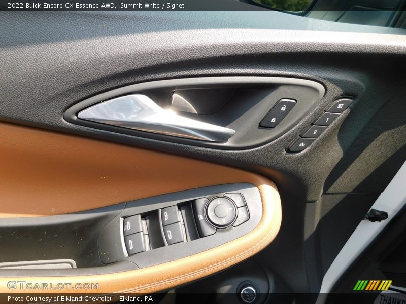 Summit White / Signet 2022 Buick Encore GX Essence AWD