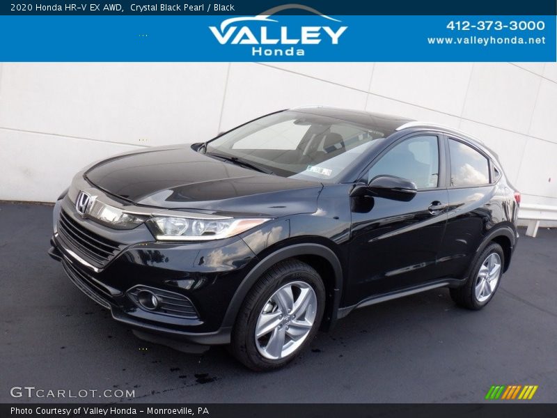 Crystal Black Pearl / Black 2020 Honda HR-V EX AWD