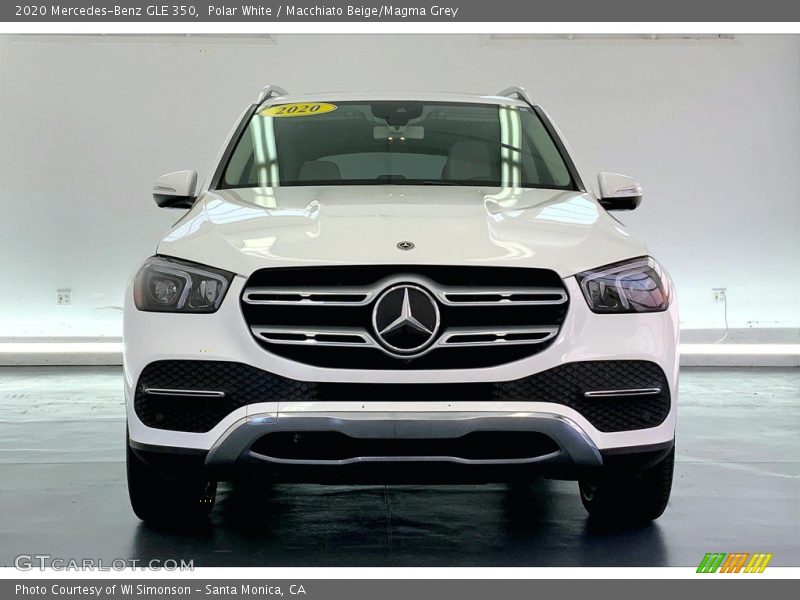 Polar White / Macchiato Beige/Magma Grey 2020 Mercedes-Benz GLE 350