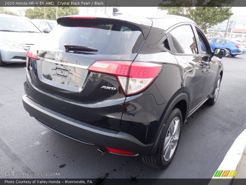 Crystal Black Pearl / Black 2020 Honda HR-V EX AWD