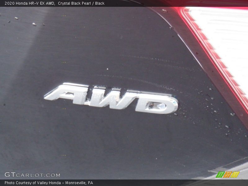 Crystal Black Pearl / Black 2020 Honda HR-V EX AWD