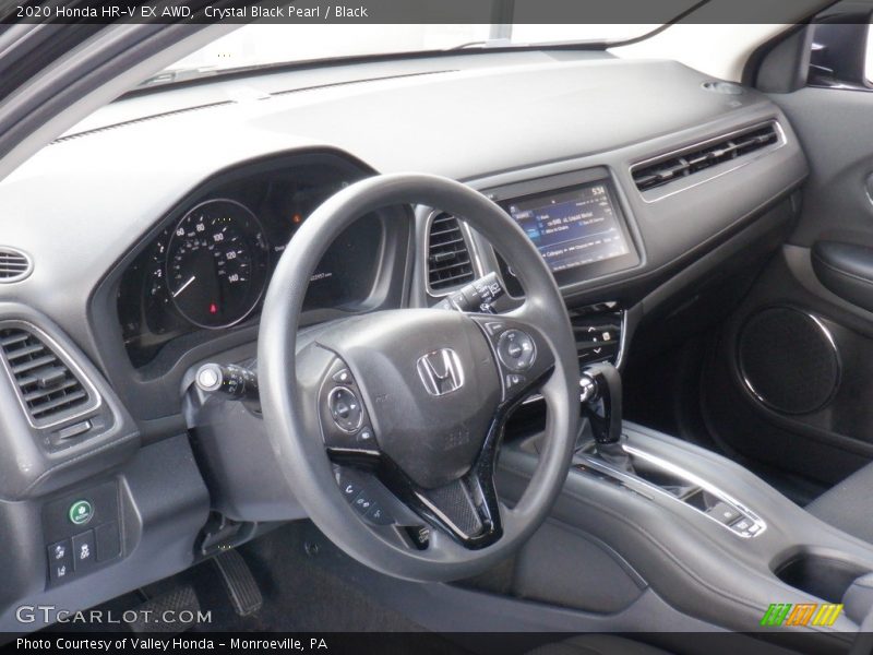 Crystal Black Pearl / Black 2020 Honda HR-V EX AWD